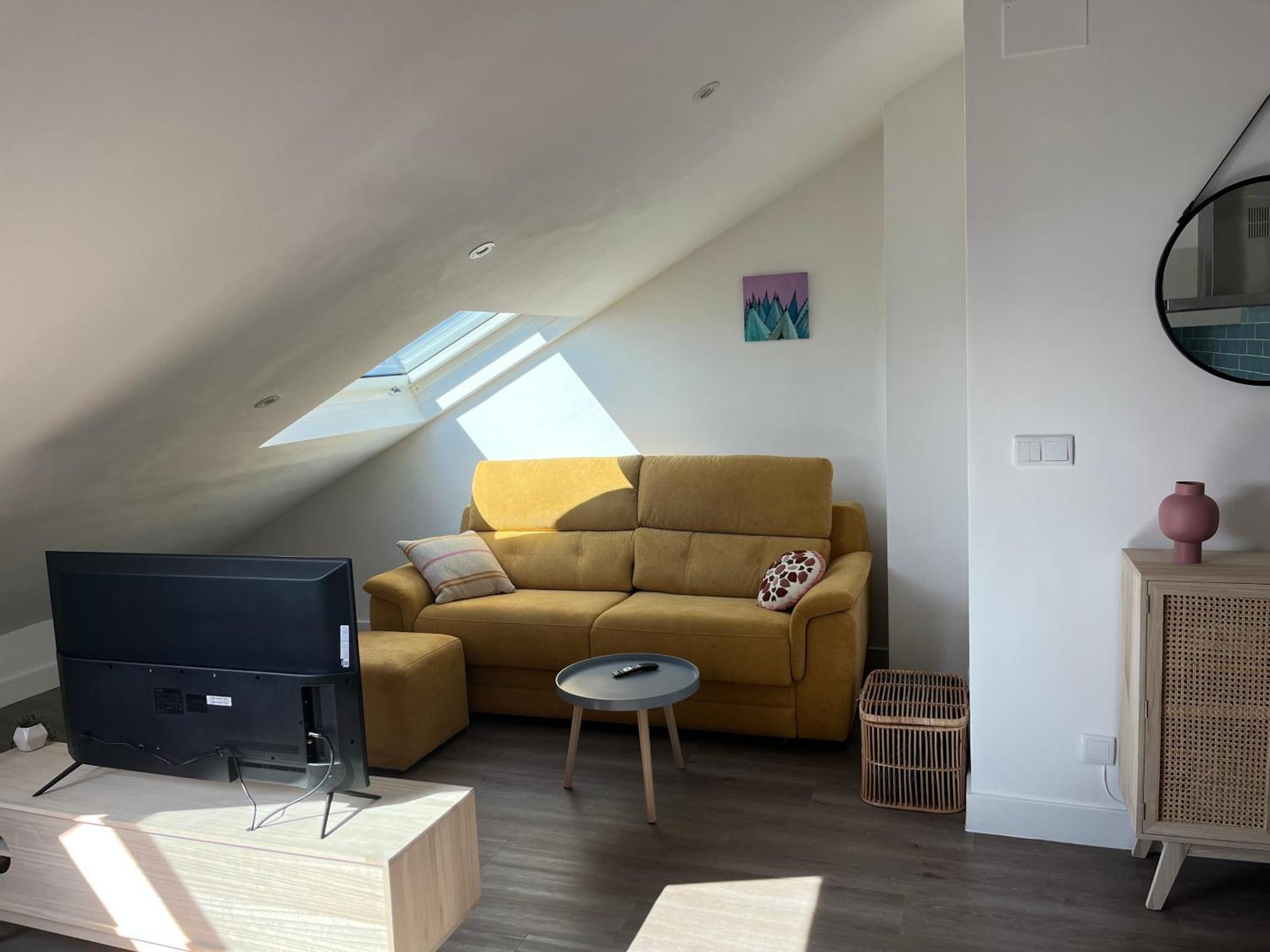 Atico Con Vistas En Raxo Appartement Buitenkant foto